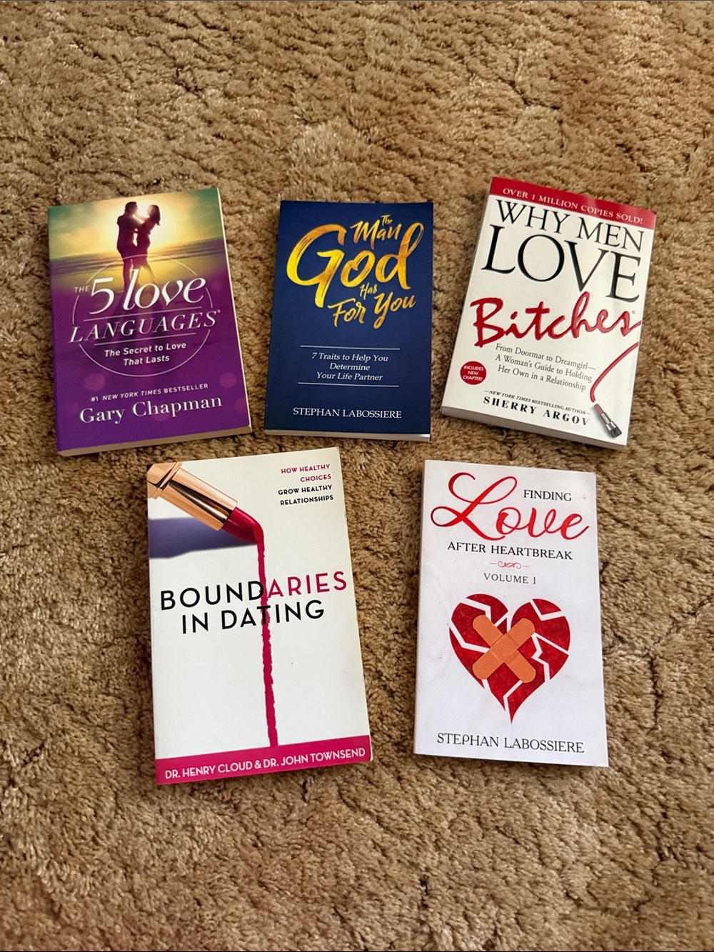 Assorted Relationship Books Bundle in Multi-Color by Various Authors